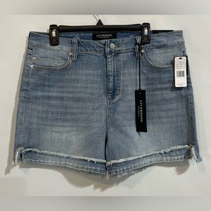 LIVERPOOL LOS ANGELES The Short Kristy High Rise Shorts Size 14 NWT